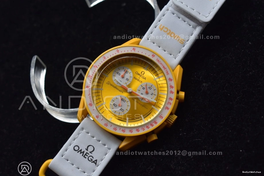 the Nylon on 1185 Quartz Omega Mission x to Swatch Bioceramic Moonwatch Attractive Sun Strap 0902